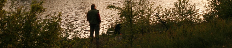 Angler am Auwaldsee